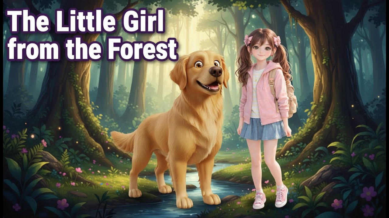 Marky Paws Stories - The Little Girl from the Forest: Linh's Forest Bond