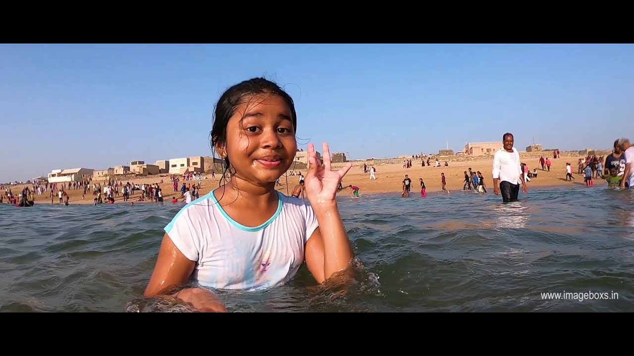 MADHAVPUR BEACH GUJARAT INDIA