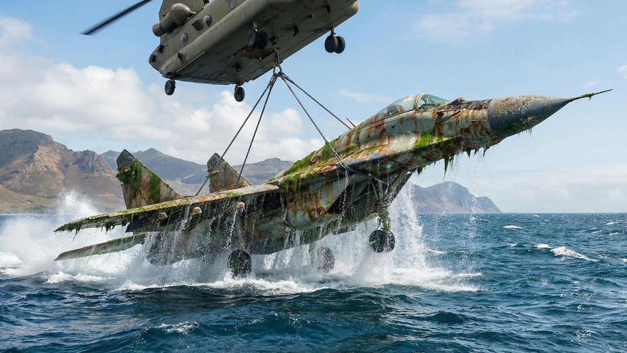 Unbelievable Discovery — Finding a MiG-29 in the Deep Sea and Restoring It to Glory WW2 Restoration