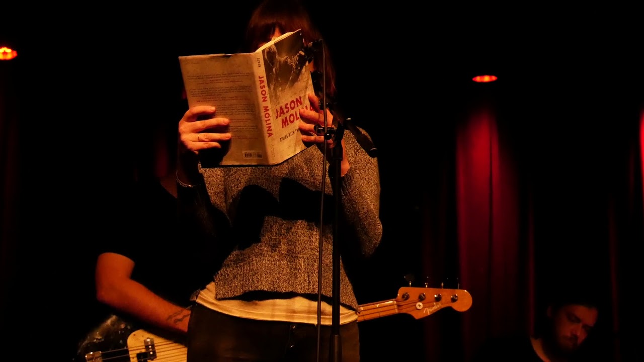 Songs: Molina / Goshen Electric Co. - Erin reading (2) (Bremen Teater, 5 Oct 2018)