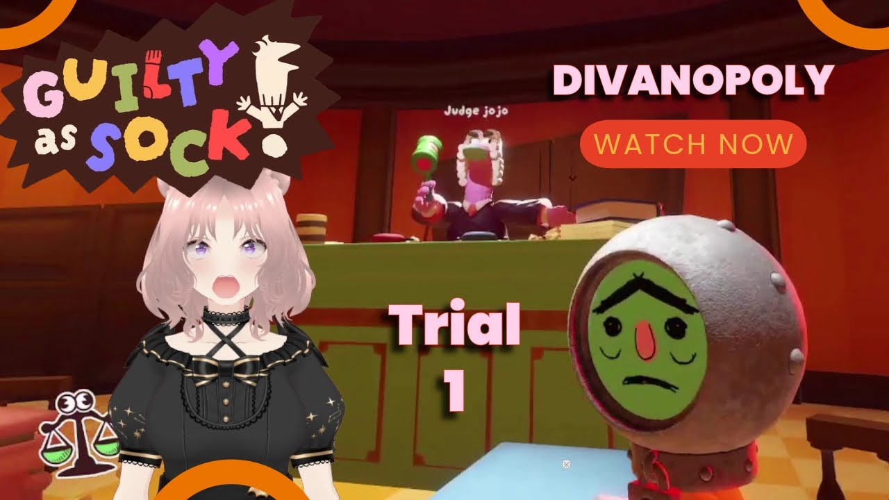 He is a Little BOY Trial 1🤔|| Divanopoly Plays Guilty as Sock
