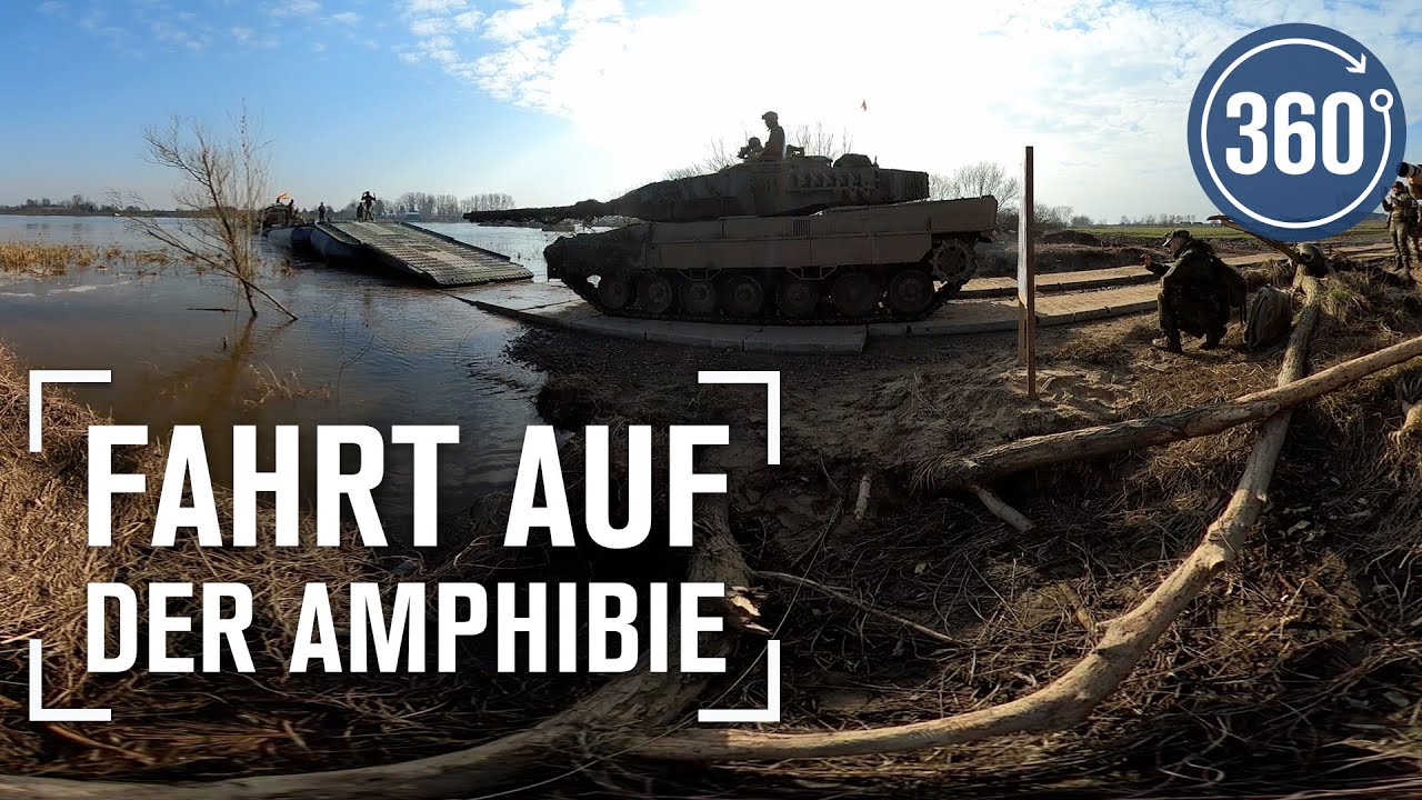 Quadriga 2024: Fahrt auf der Amphibie &ndash; 360 Grad I Bundeswehr