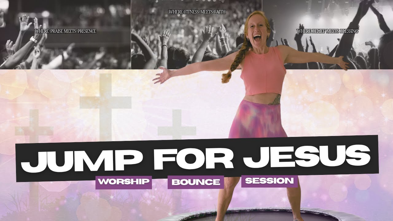 Rebounding for Believers! Faith Fueled Fitness! Heart Lifted Worship! Spirit kept on Fire! Jump in!