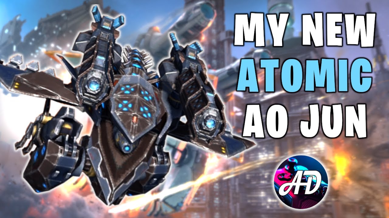 NEW ATOMIC OVERDRIVE AO JUN NUCLEON Smashing The Reds - War Robots Mk2 WR Gameplay