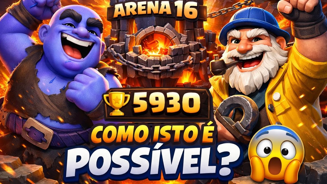 ARENA 16 5930 🏆 COMO ISTO É POSSÍVEL 🙄