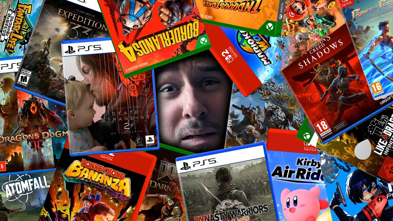 É MUITO jogo pra POUCO tempo!
