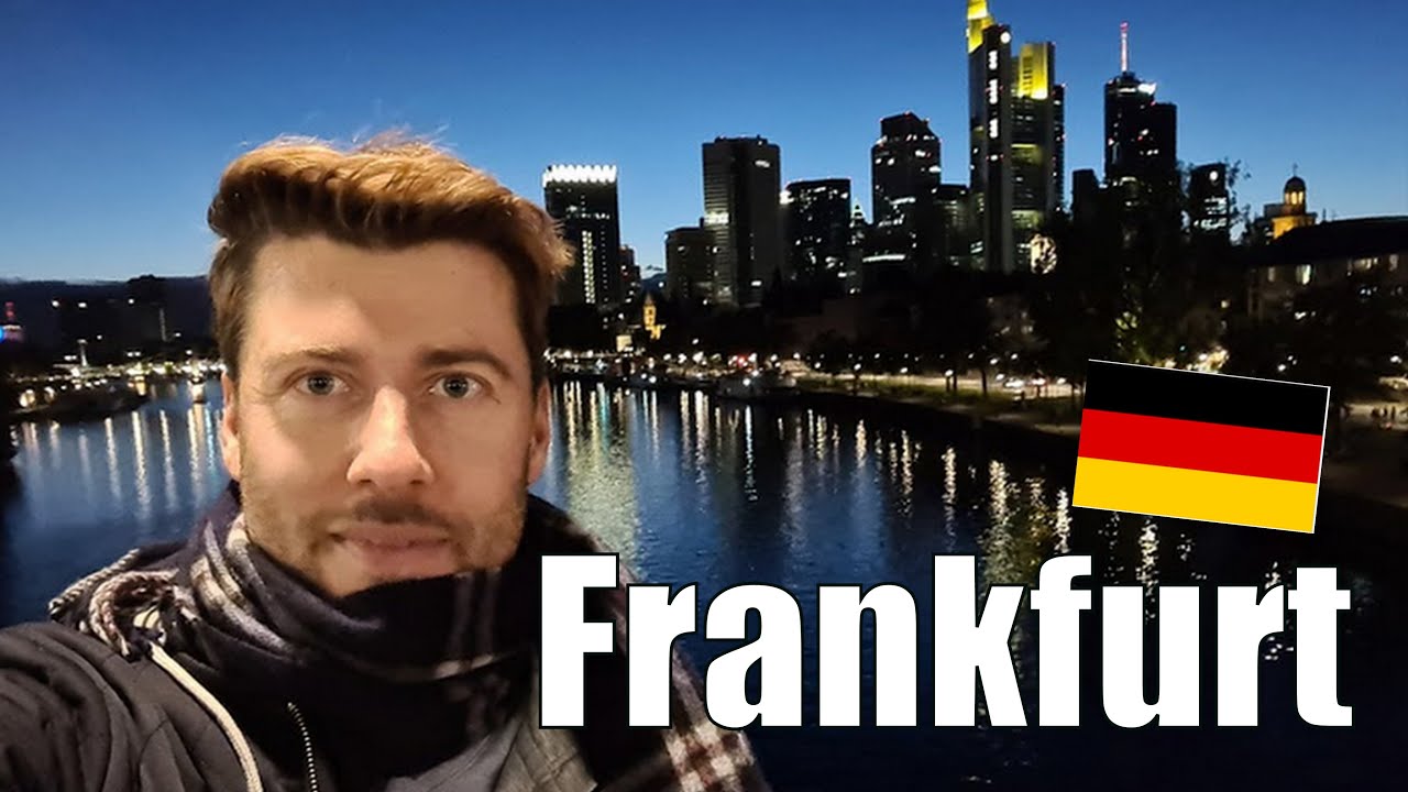 FRANKFURT - A unica cidade com arranha céus na ALEMANHA 🇩🇪