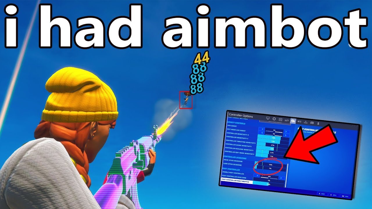 Fortnite removed the LEGACY SETTINGS that gave me Aimbot...