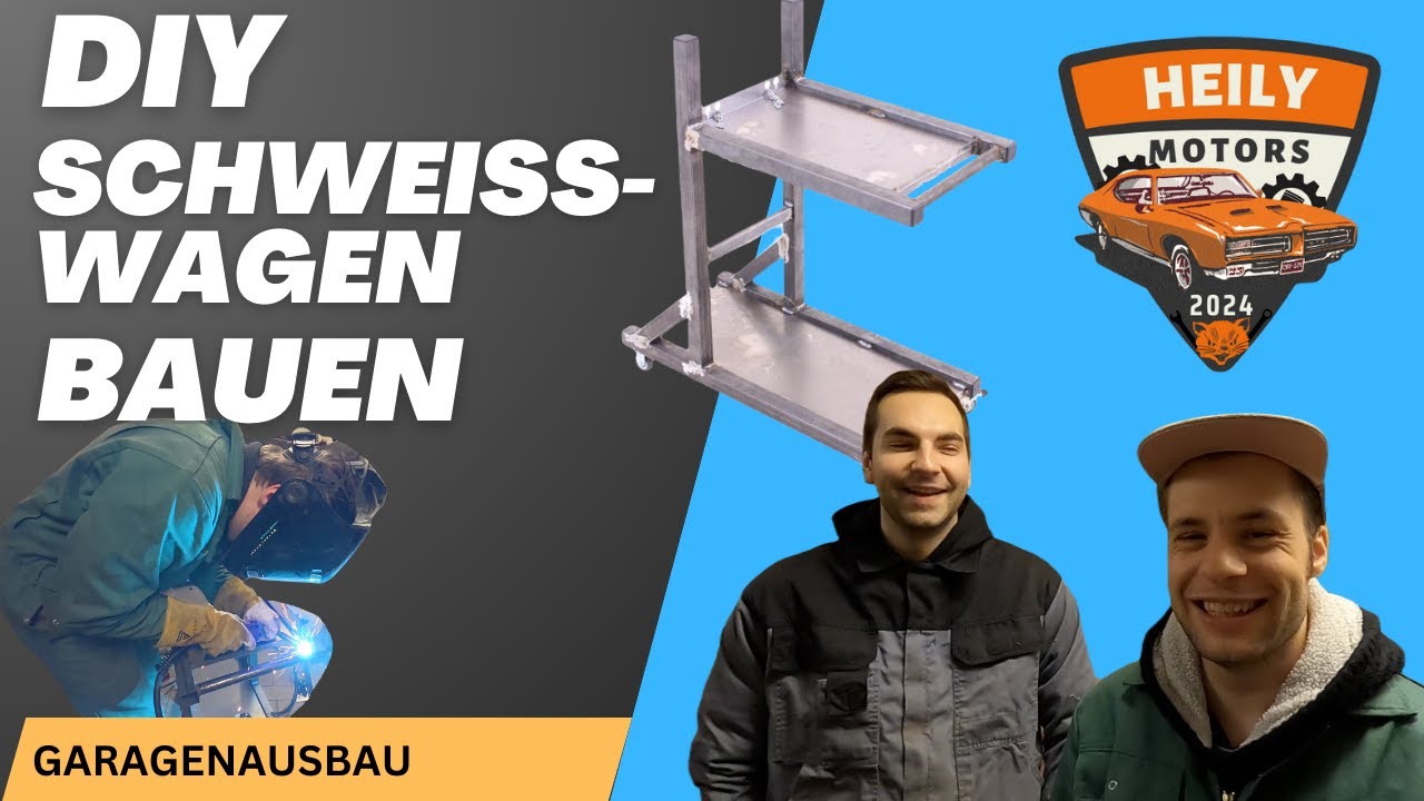 Mobiler Schweißwagen selbst gebaut! 🔥 | DIY mit Weldinger Bausatz | HeiLy Motors
