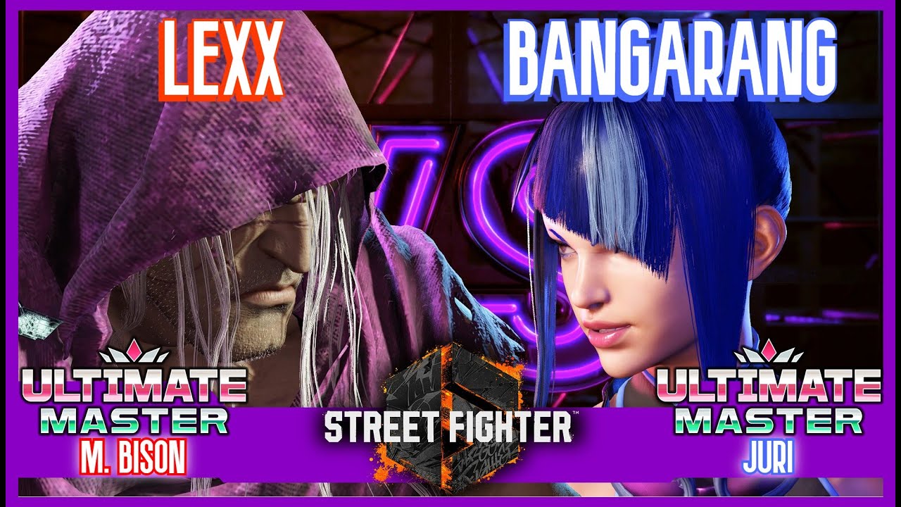 SF6 Match ♦ LEXX (M. Bison) 🆚 BANGARANG (Juri) ♦ High level matches