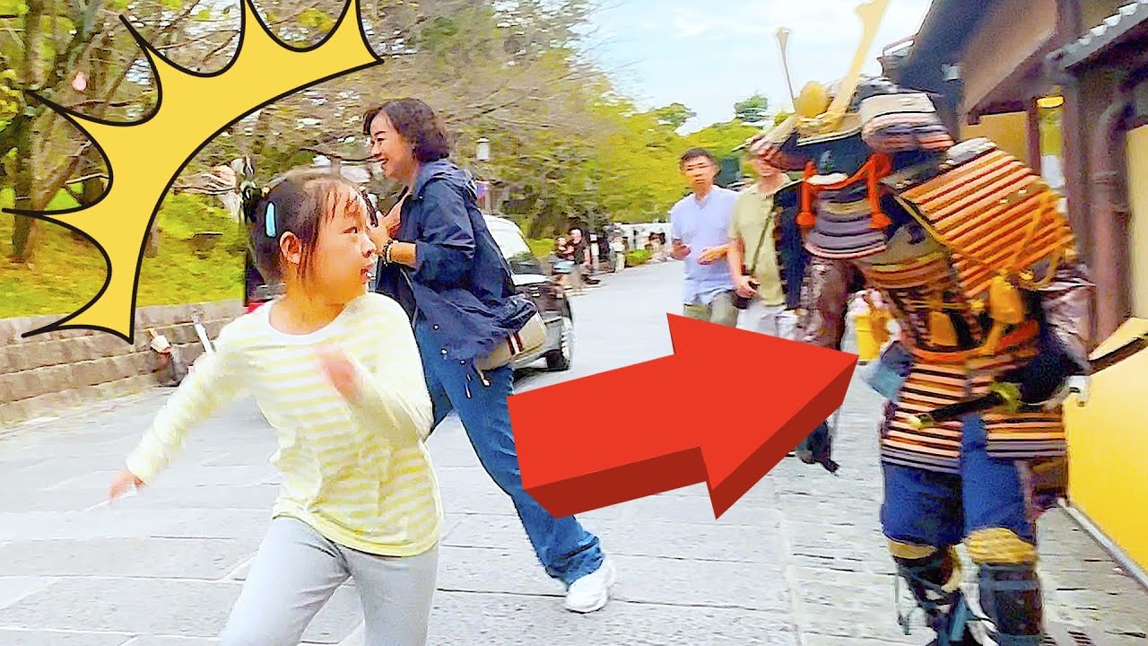 #75 SAMURAI Mannequin Prank in Kyoto Japan | Japanese shogun statue prank at Kiyomizu Temple