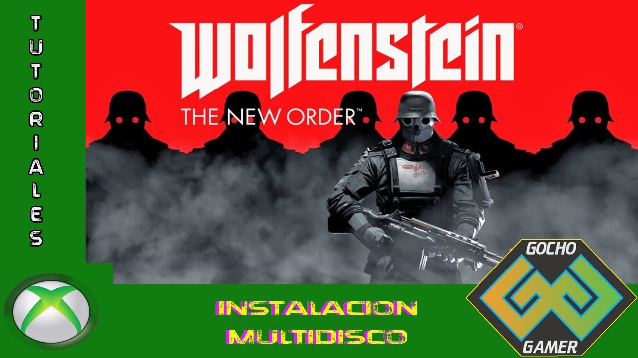 #tutoriales Instalación Multidisco Wolfenstein New Order Xbox 360 RGH #gochogamer