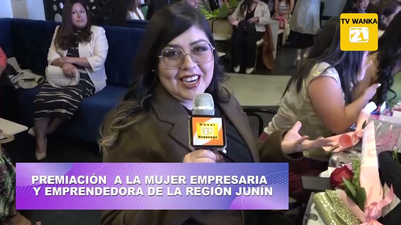 Gala reconoció a mujeres líderes de Junín