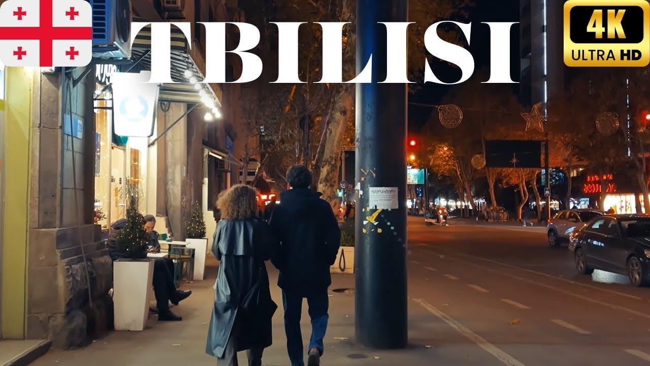 【4K】Evening Walk In Tbilisi - Kingdom Of Georgia