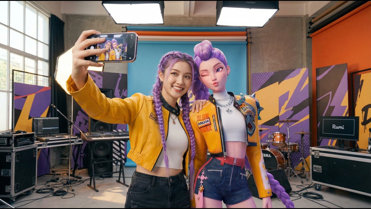 What If KPOP DEMON HUNTERS Was Real? 🎵 (Rumi, Mira, Zoey, Jinu & More) ( Official Music Video )