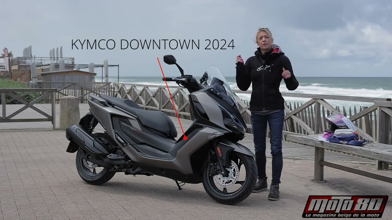 Moto 80 - Essai Kymco Downtown GT 2024