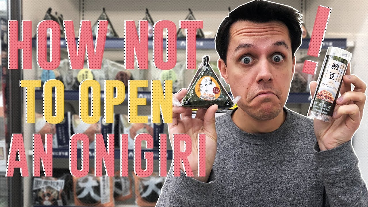 How NOT to open an ONIGIRI | Japanese Convenience Store Snacks Hacks (and Fails)