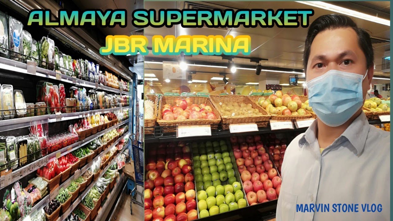 ALMAYA SUPERMARKET | MARINA BRANCH #marvinstonevlog #dubaiofw