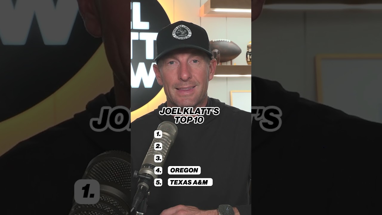 🚨 Joel Klatt's Week 8 top 10 🚨