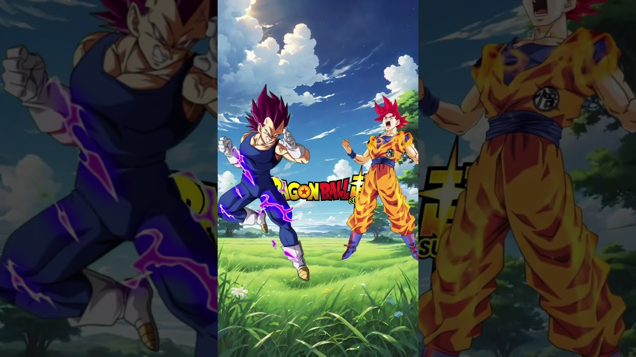 ULTRA INSTINCT GOKU vs ULTRA EGO VEGETA 🔥 (Insane Fight!