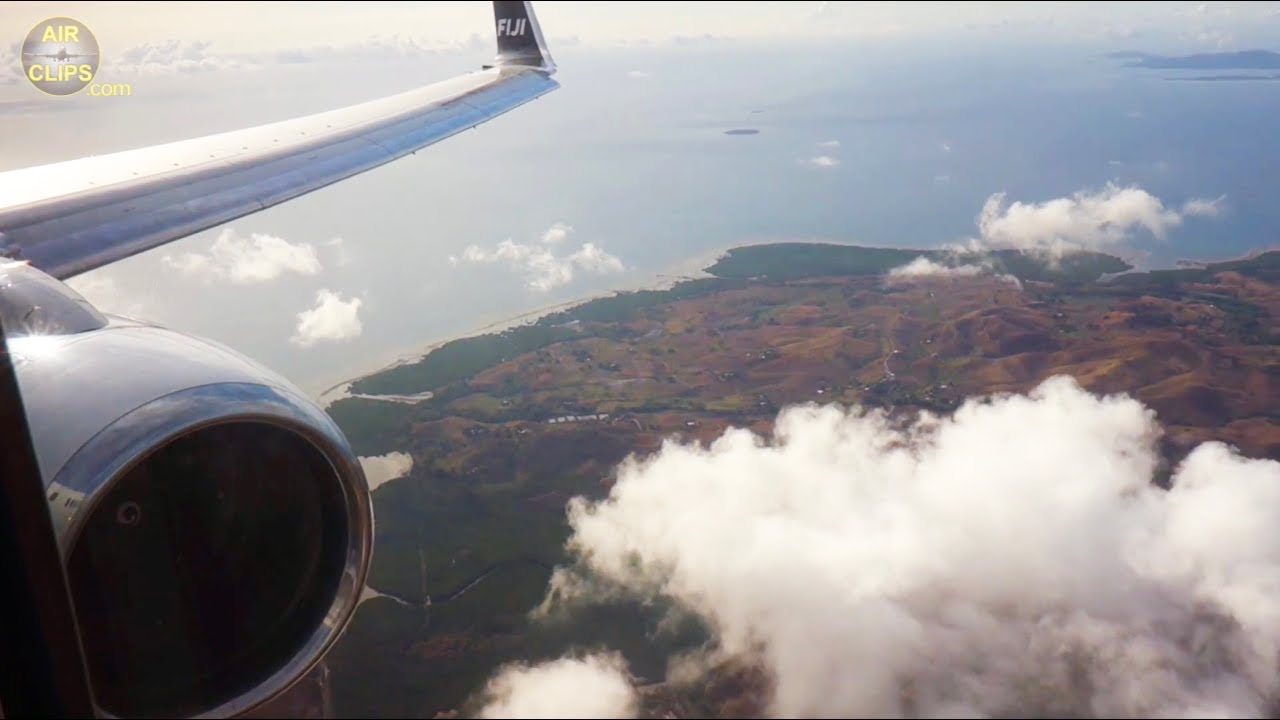 Fiji Airways Boeing 737-800 - SCENIC PARADISE Landing in Nadi, Fiji! [AirClips]