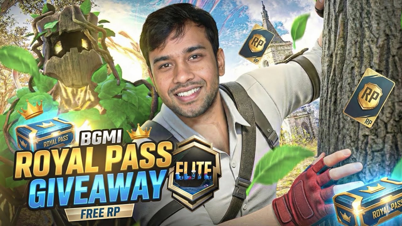 Free Royal Pass Giveaway Every Sunday! 🔥 BGMI Live Stream Giveaway