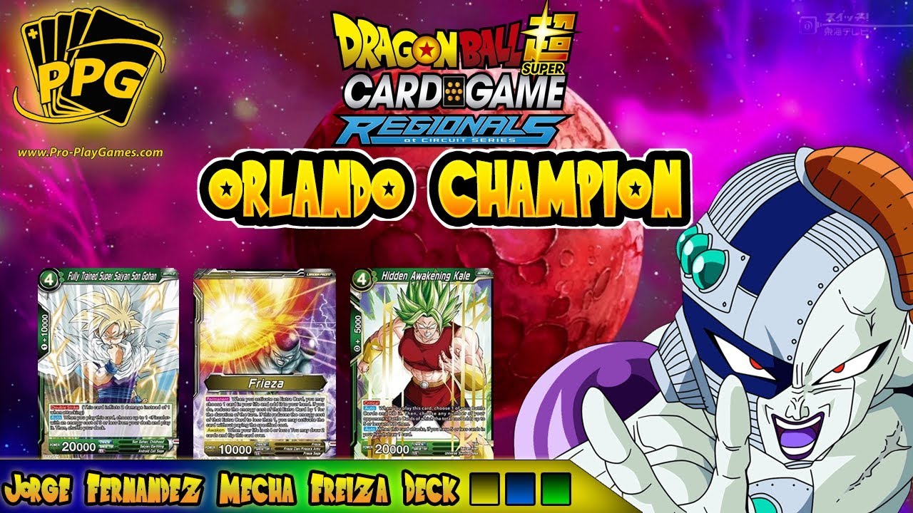 DRAGON BALL SUPER CHAMPION ARG Orlando - Blue Green Mecha Frieza - Jorge Fernandez
