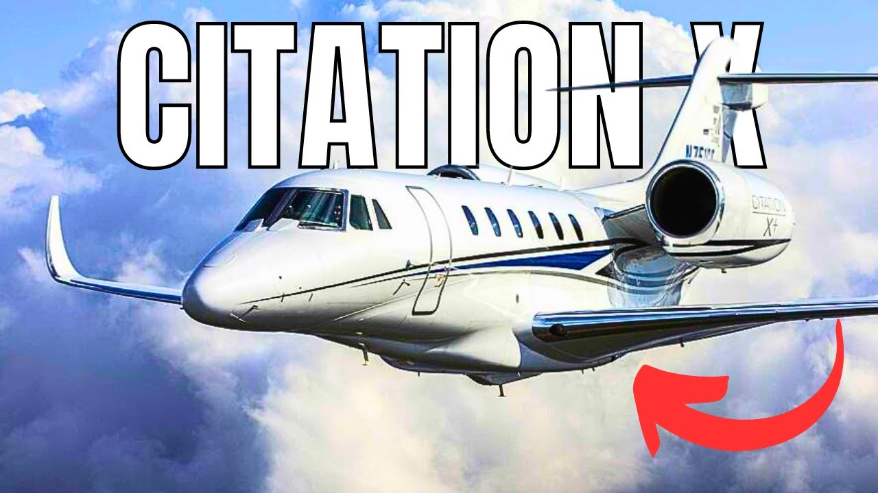 Cessna Citation X: ПОЛНЫЙ ОБЗОР САМОЛЕТА