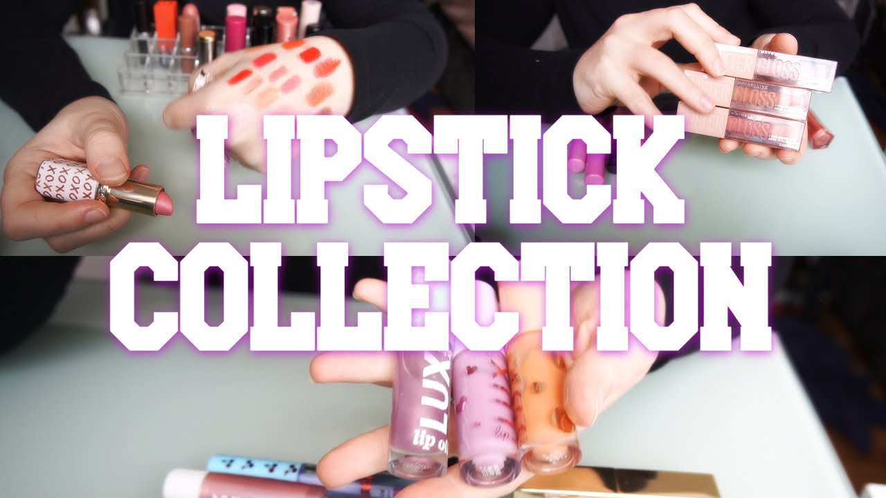 LIPSTICK COLLECTION | #makeupinventory  #lipstickcollection