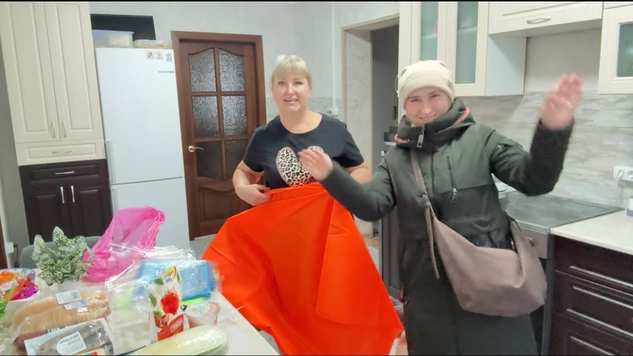Немного ПОКУПОК. Готовим ХИНКАЛ.Праздничный УЖИН🥂