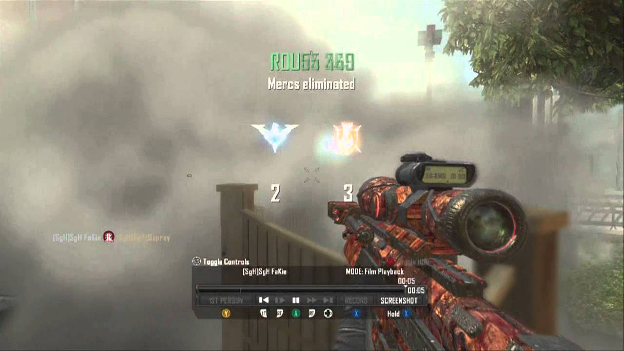 Black Ops 2:Blinded No-Scope