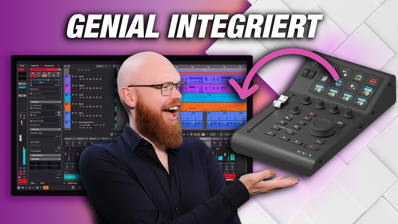Cubase steuern per Controller: Der neue CC1 von Yamaha