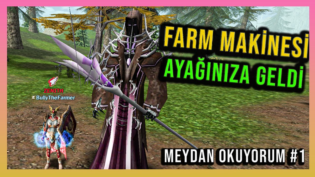 K&Ouml;T&Uuml; BİR BAŞLANGI&Ccedil;... | MEYDAN OKUYORUM #1 | Knight Online Farm | ZERO