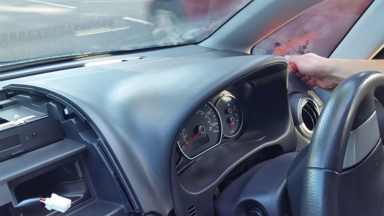CZ.1 Jak Zdemontować Zegary,Panel Predkościomierza Suzuki Sx4