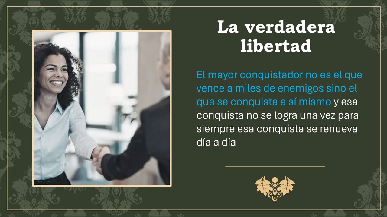 LA VERDADERA LIBERTAD