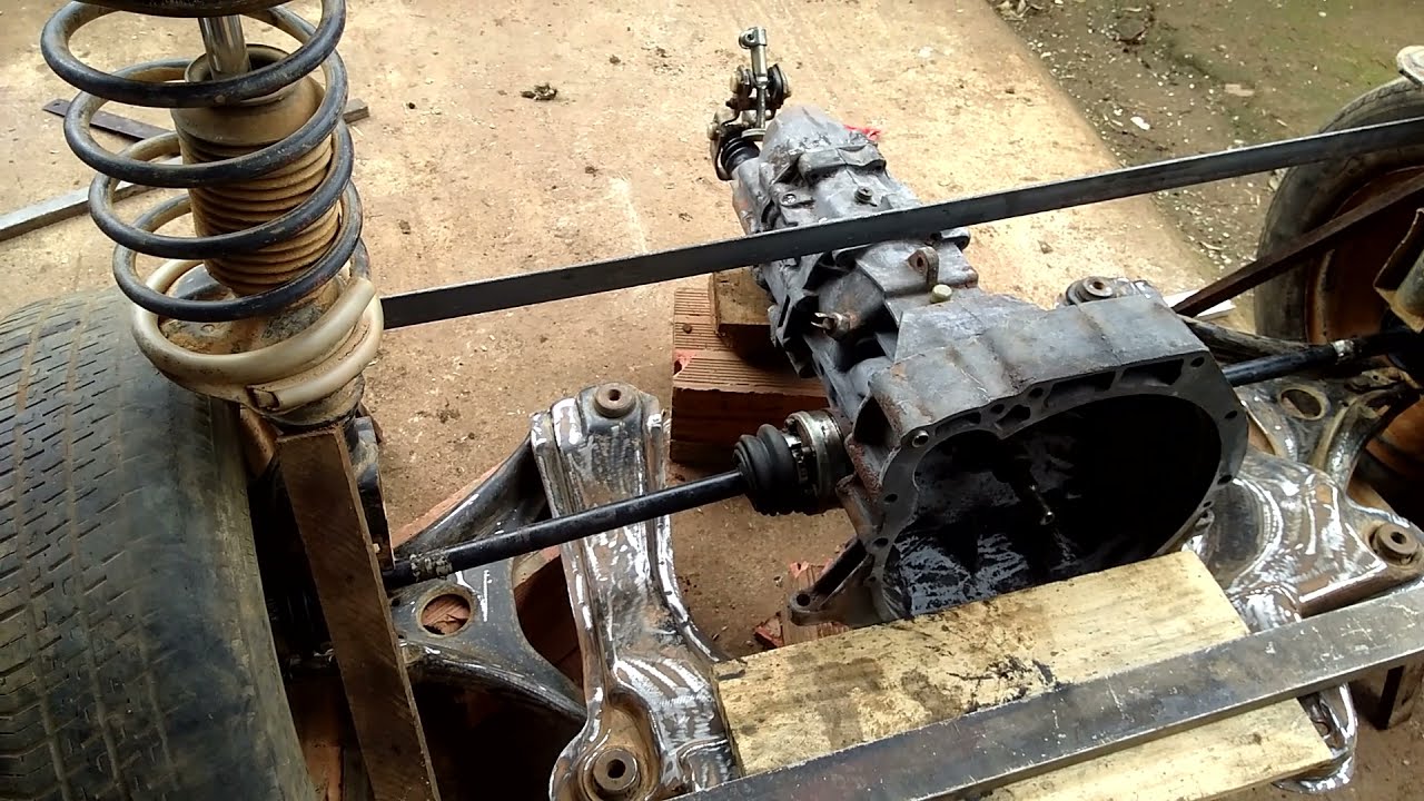 triciclo artesanal com caixa de gol AP e motor de moto. - a novidade parte 3