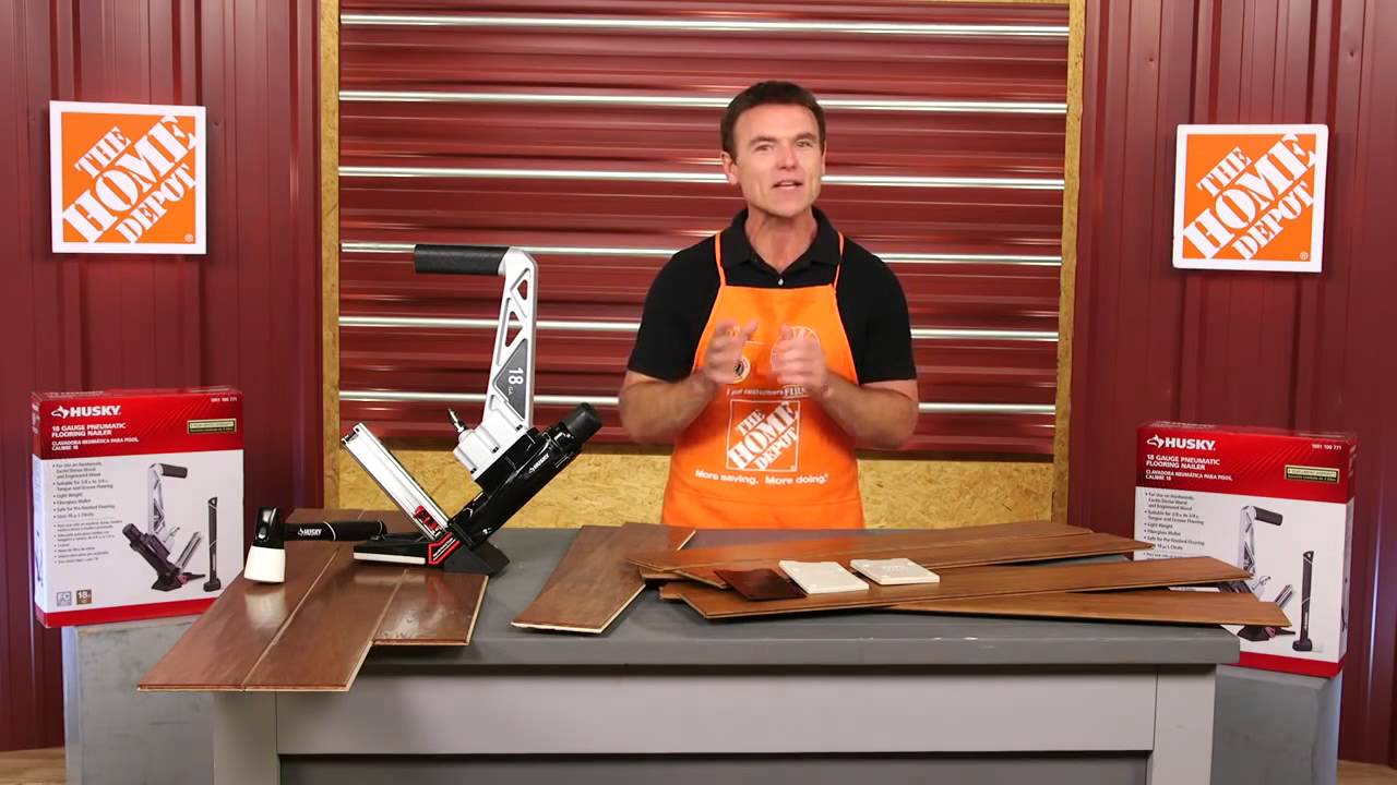 Husky 18 Gauge Flooring Nailer HD18GLCN