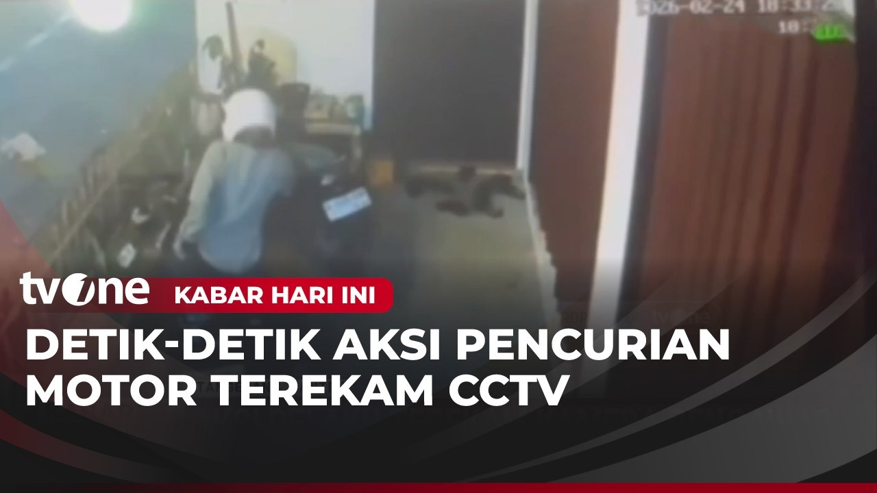Aksi Terekam CCTV, Pelaku Curanmor Tertangkap Warga | Kabar Hari Ini
