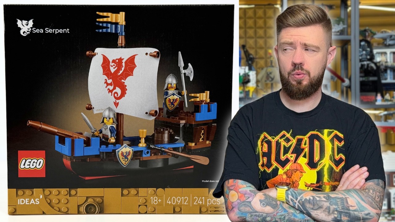 WĄŻ MORSKI 🛡️ LEGO IDEAS 40912 RECENZJA