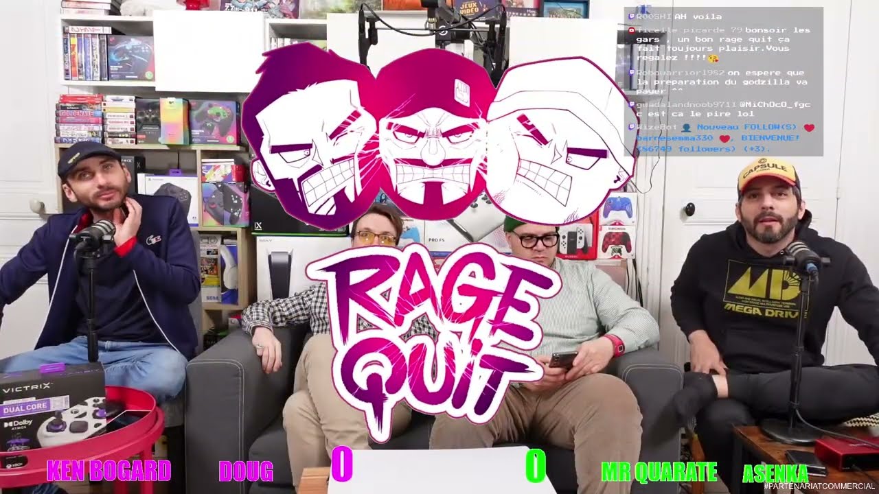 RAGE QUIT VS TEKKEN GOD FT @dougfromparis @kenbogard @asenkatv #AD !PDP