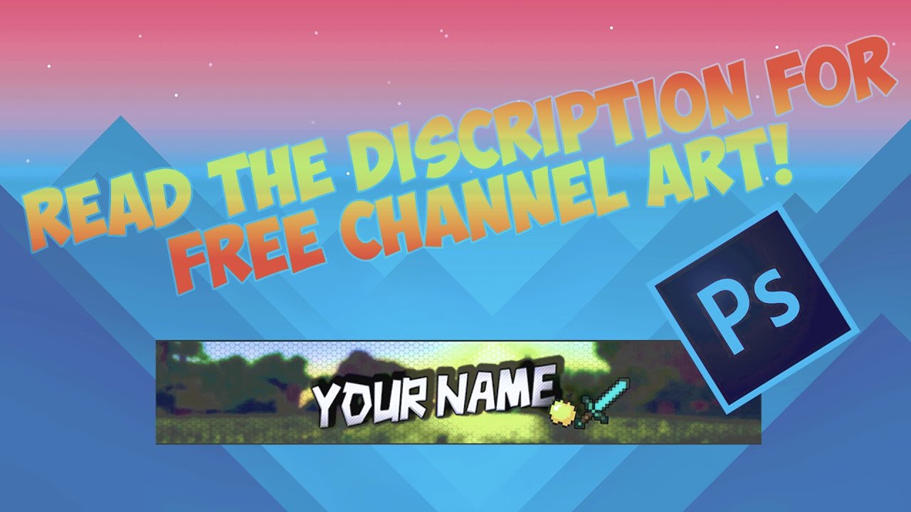 FREE CHANNEL ART FOR SUBS!!! | Speed Art