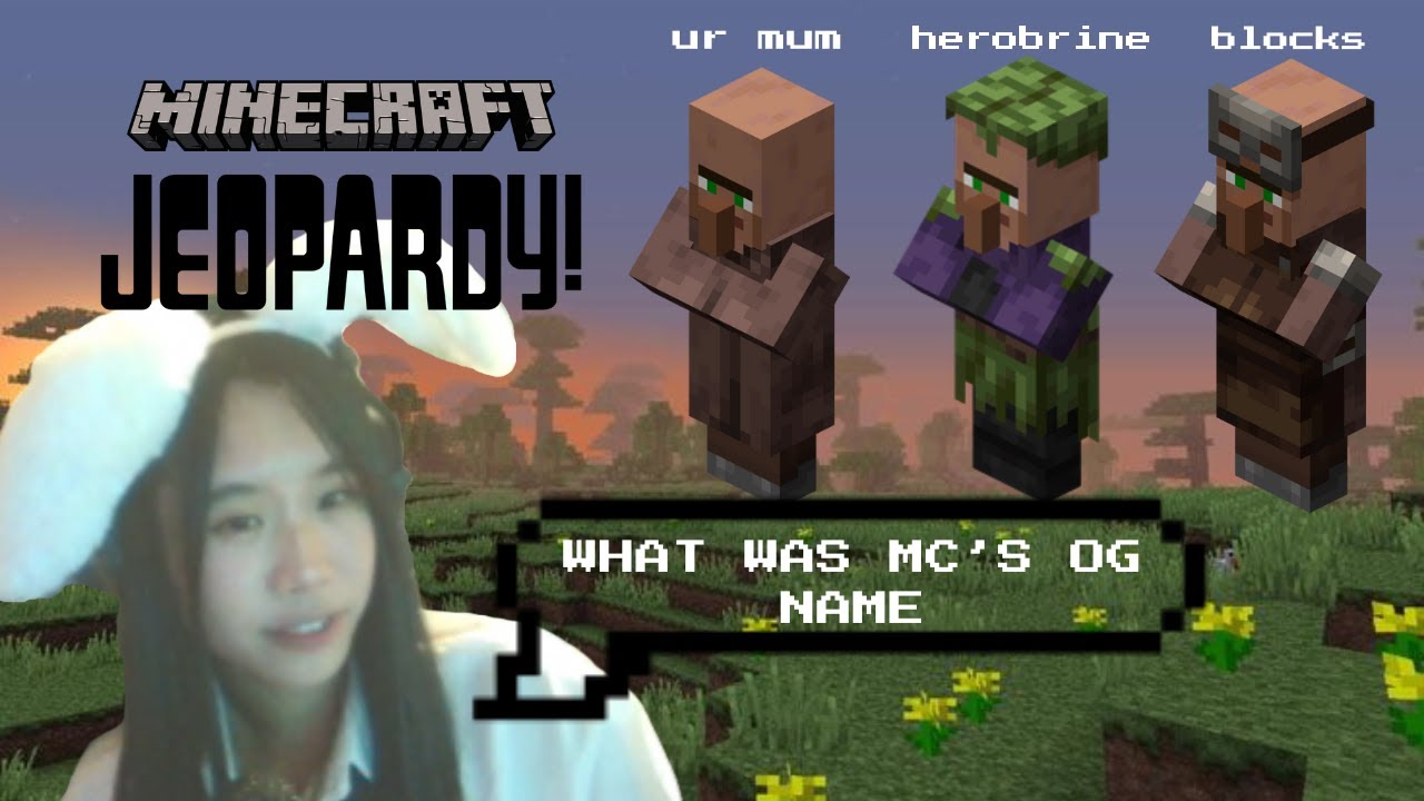 brain damaged gremlin tries to host a gameshow l FAERITE JEOPARDY 3   minecraft