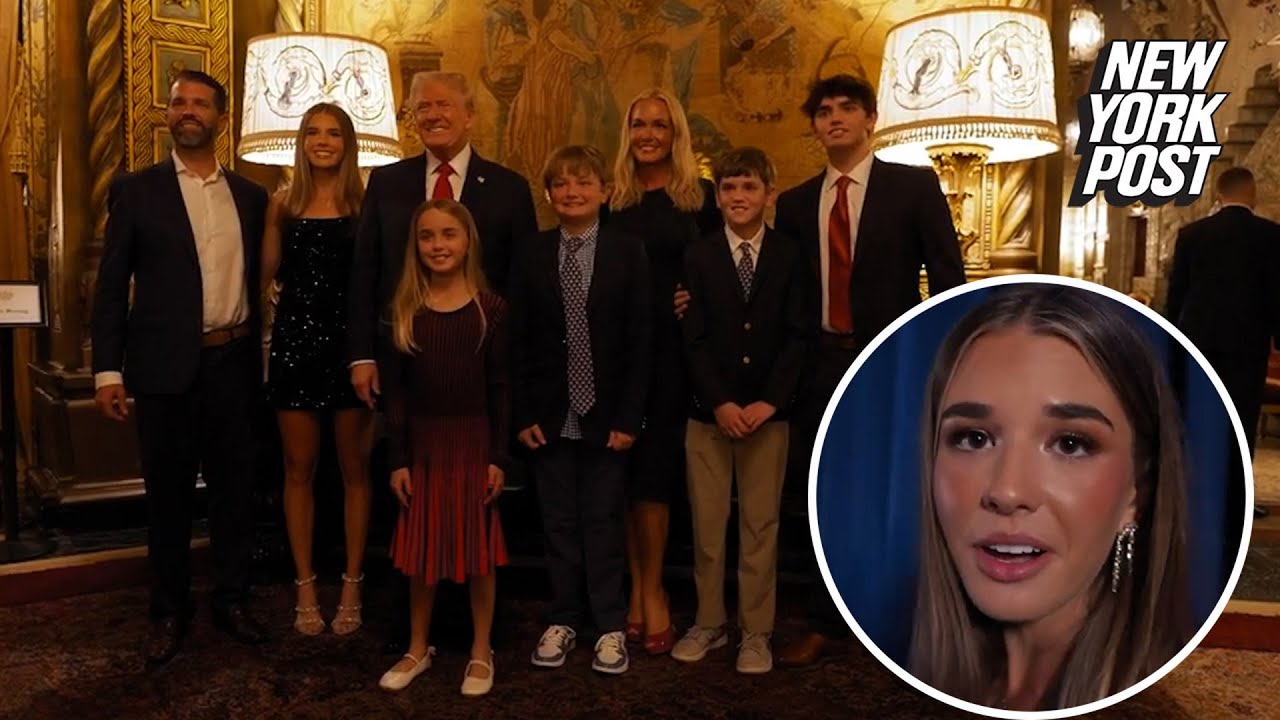 Kai Trump provides inside look at election night at Mar-a-Lago in YouTube vlog: ‘It made me tear up’
