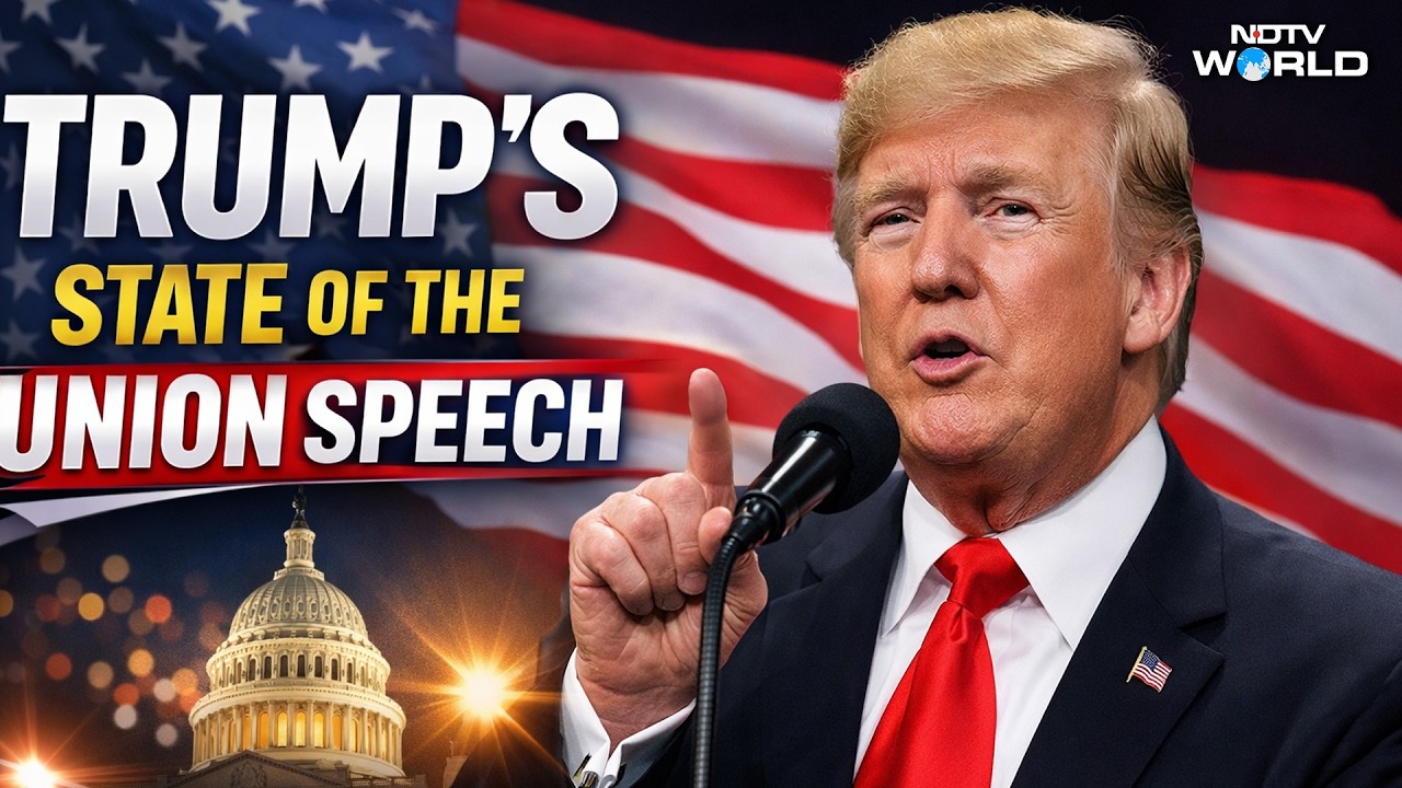Trump SOTU Speech LIVE : President Trump's BIG Announcement at 2026 State of the Union Address