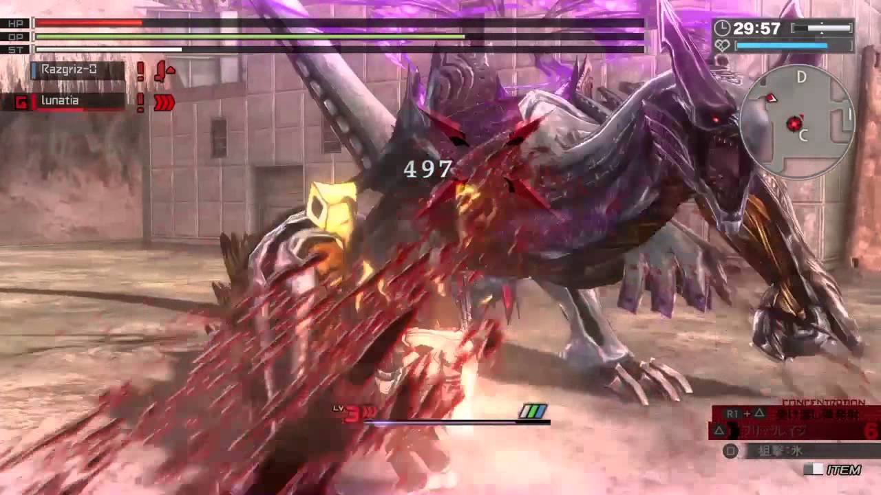 GEIB God Eater Resurrection Party - Blitz Hannibal +99
