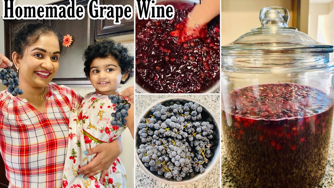 Homemade Grape Wine seilam vaanga !!! PART 1