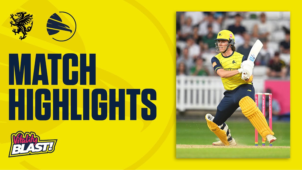 A Run-Fest in Taunton 📈 | Somerset v Hawks Men - Vitality Blast Highlights