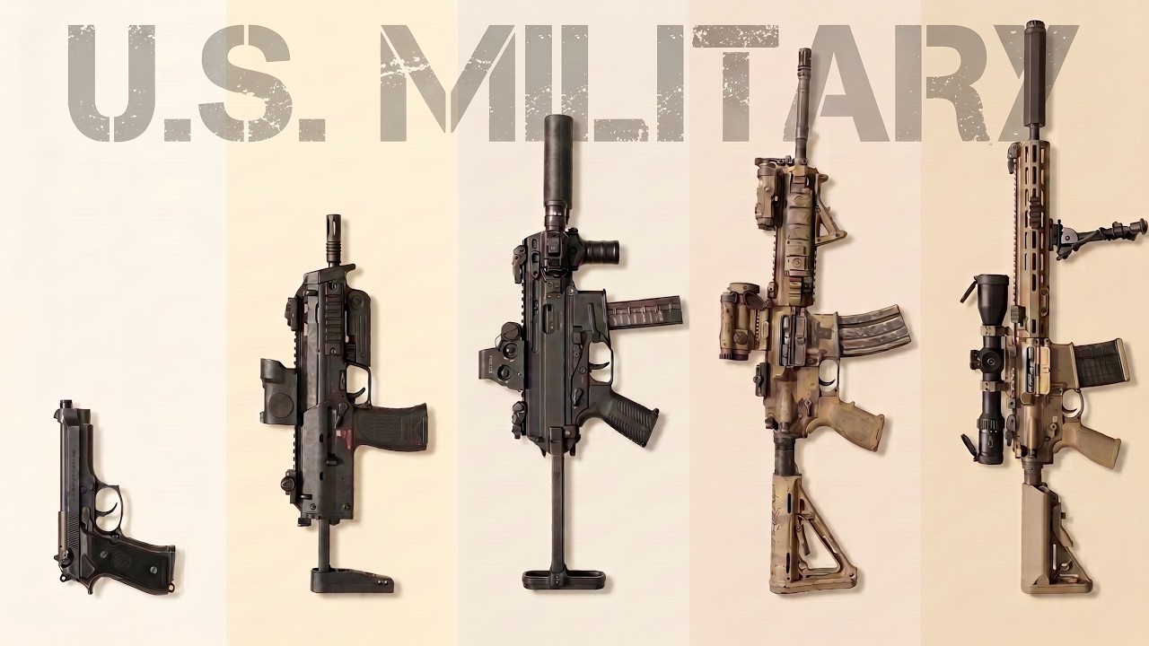Every Firearm Currently In U.S. Military Service