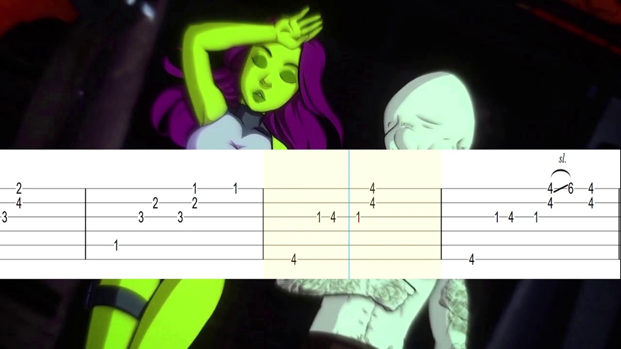 Neutro Shorty Sussurros Tabs de guitarra del acompañamiento