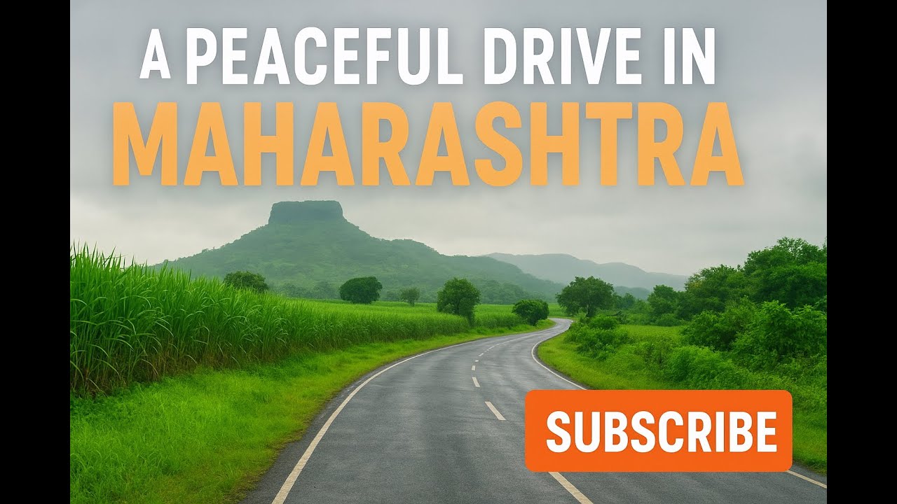 A Peaceful Drive in Maharashtra | Scenic Roads, Monsoon Vibes & Nature Therapy